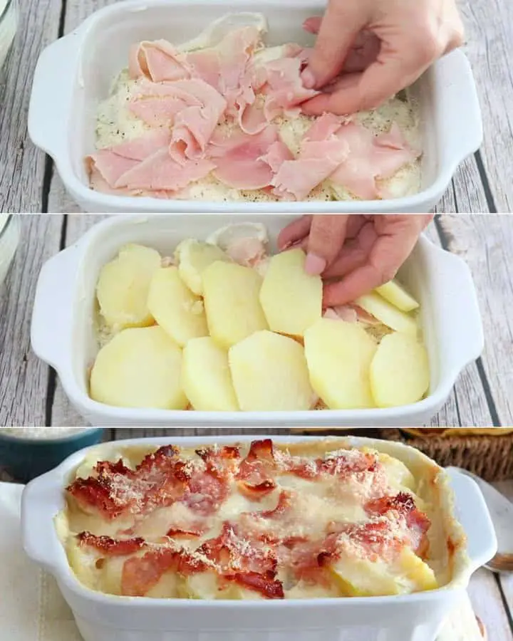 Patate al gratin cremosi
