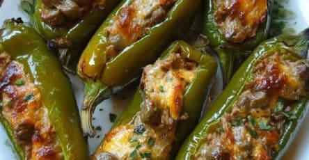 Peperoni friggitelli ripieni