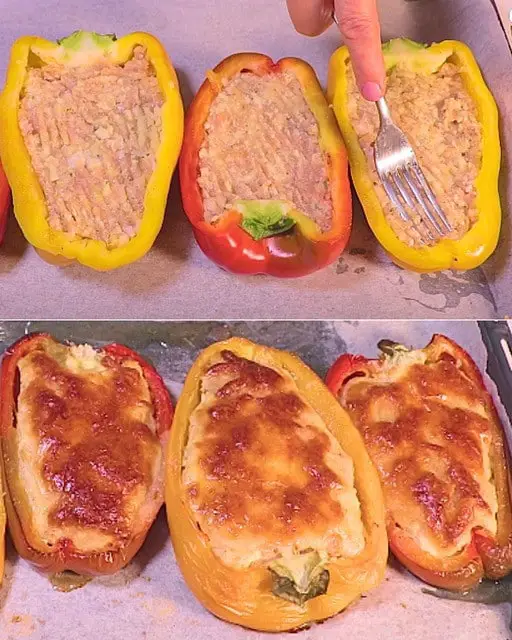 Peperoni ripieni gustosi