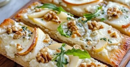 Piadina con pere e gorgonzola