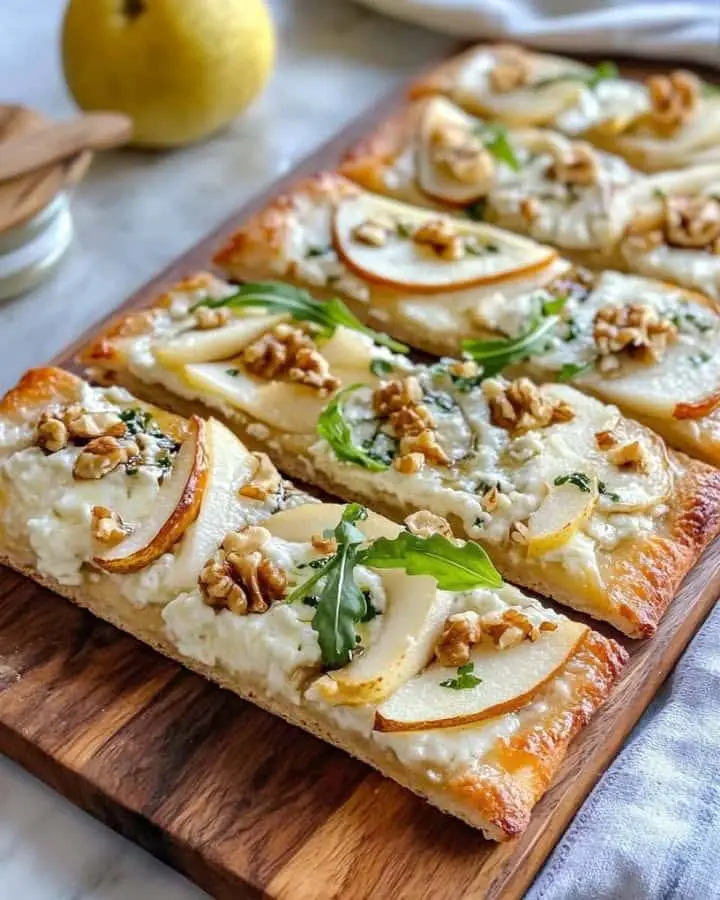 Piadina con pere e gorgonzola