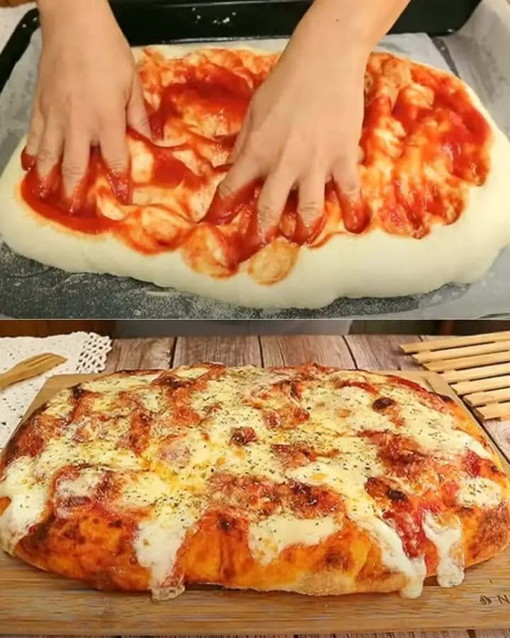 Pizza in teglia morbida