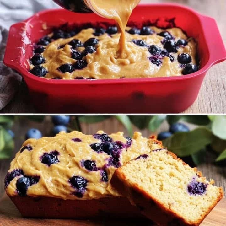 Plumcake ai mirtilli