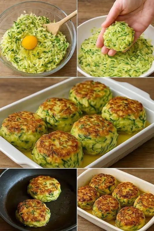 Polpette di zucchine croccanti