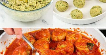Polpette di zucchine leggere