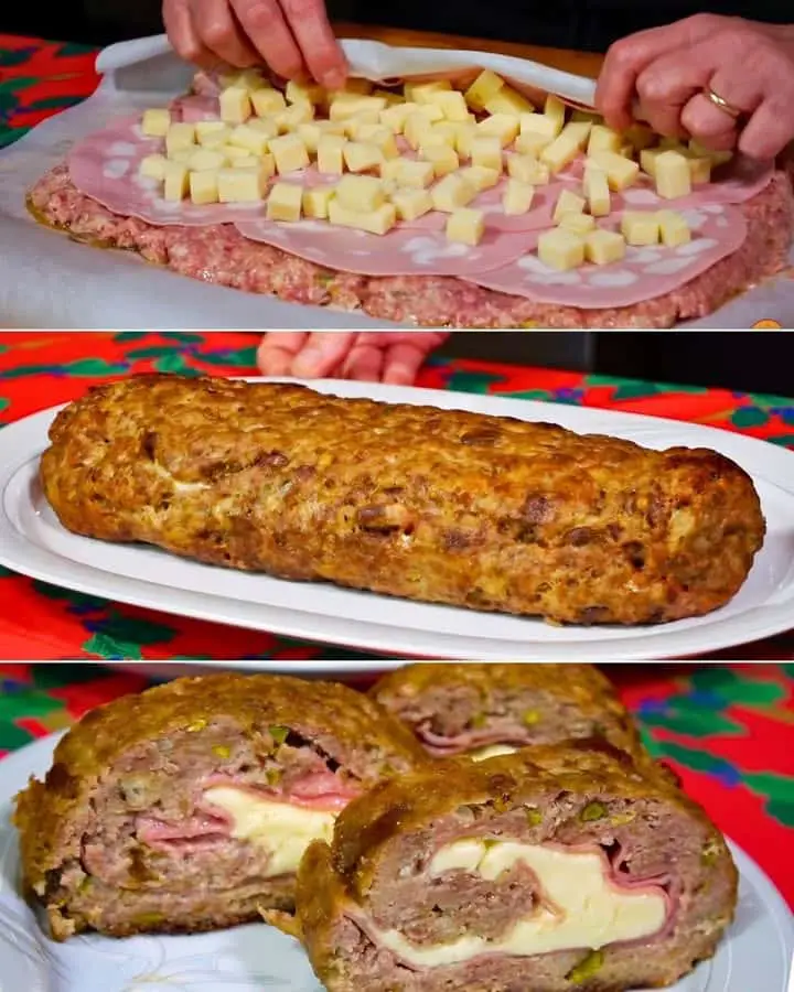 Polpettone farcito delizioso