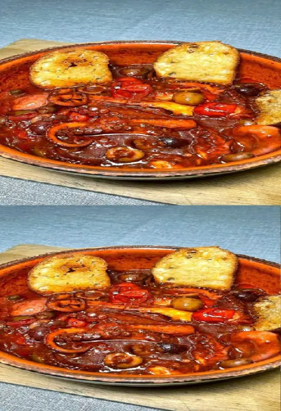Polpo alla Luciana ricetta