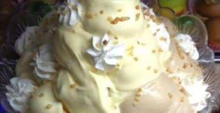 Profiteroles al limone dolci