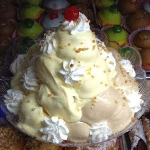 Profiteroles al limone dolci