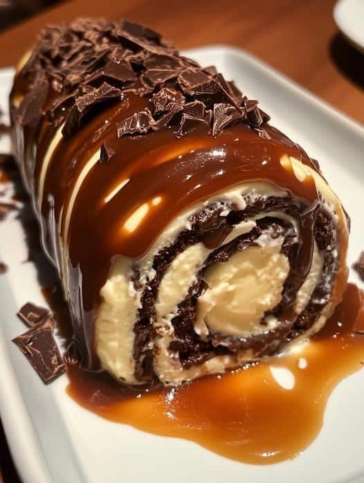 Rotolo al cioccolato delizioso