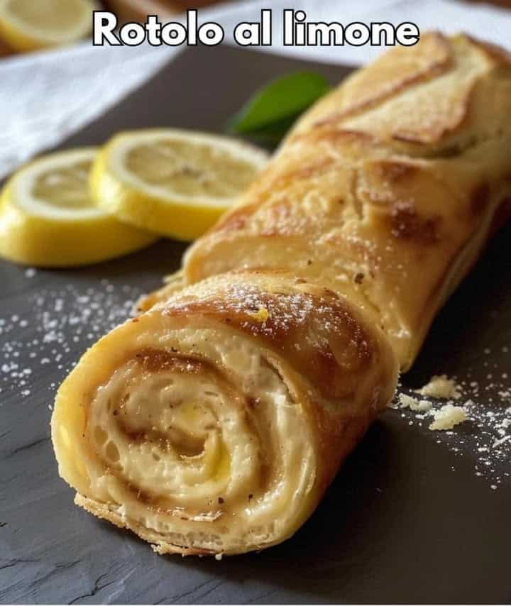 Rotolo al limone dolce