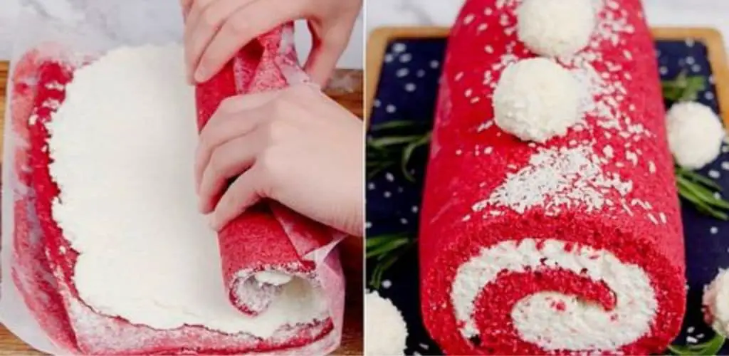 Rotolo di velluto rosso