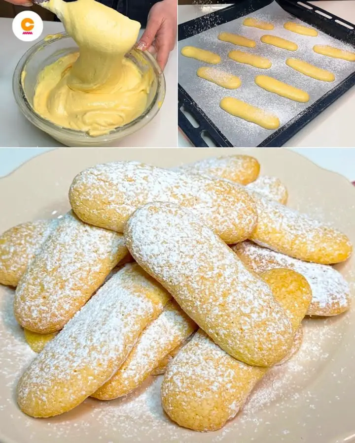 Savoiardi biscotti leggeri dolci