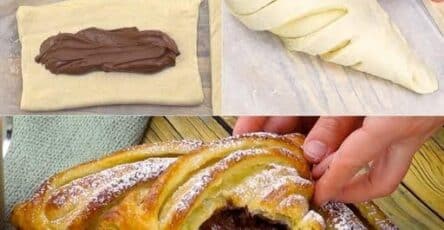 Sfogliatelle al cioccolato