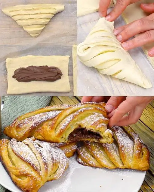 Sfogliatelle al cioccolato