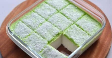 Soufflé al latte di ciliegie