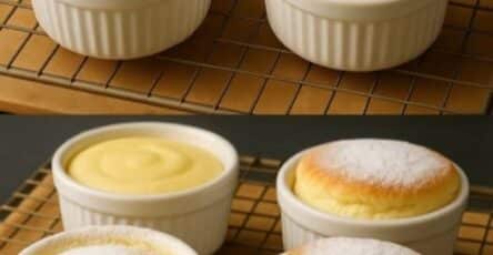 Soufflé al limone delizioso