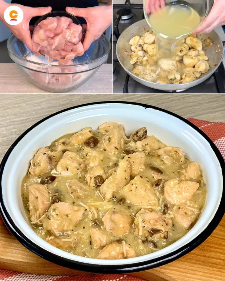 Spezzatino di pollo saporito