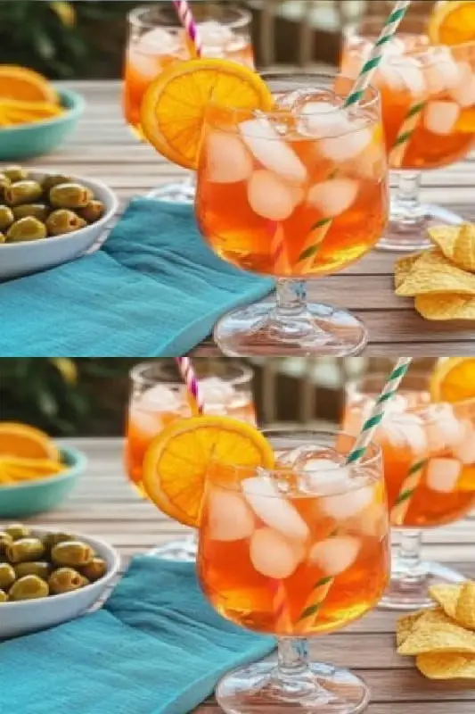 Spritz analcolico rinfrescante
