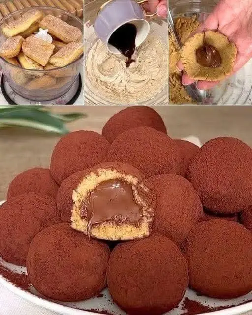 Tartufi al tiramisù deliziosi