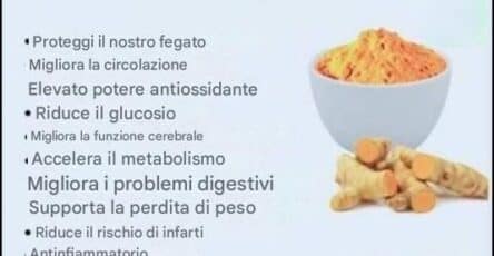 Tè al limone e curcuma