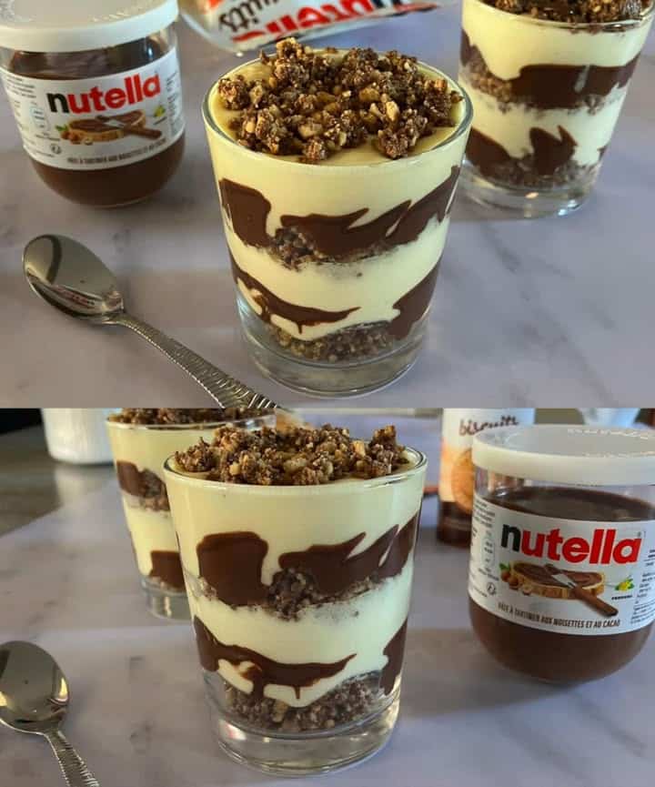 Tiramisù Nutella e mascarpone