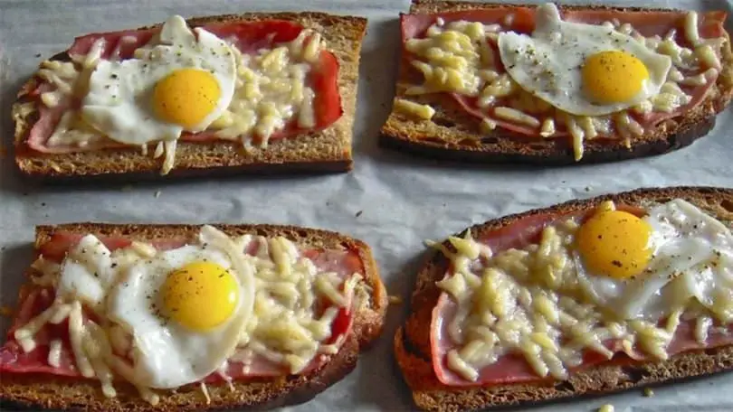 Toast Croque Madame ricetta