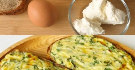 Toast formaggio e ricotta