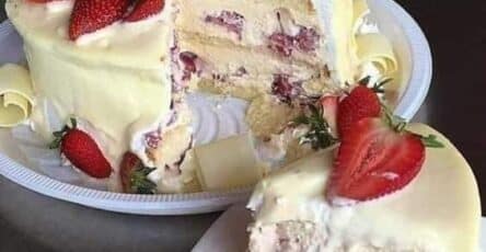 Torta al latte leggera