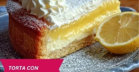 Torta al limone mascarpone