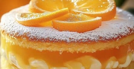 Torta all'arancia soffice