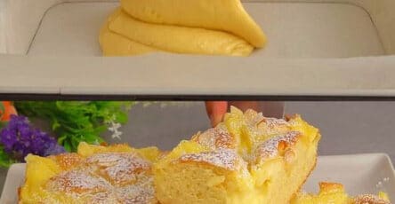 Torta cremosa alla vaniglia