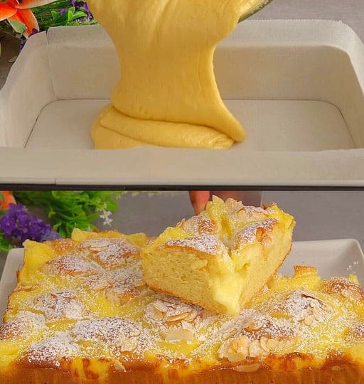 Torta cremosa alla vaniglia