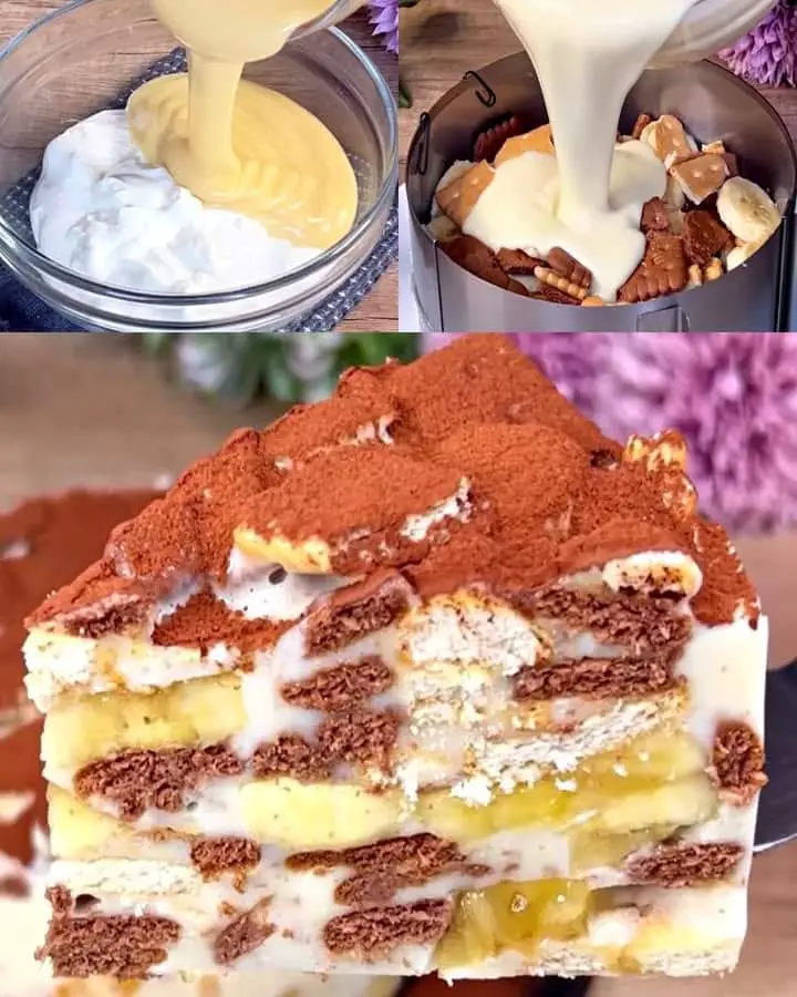 Torta cremosa senza cottura