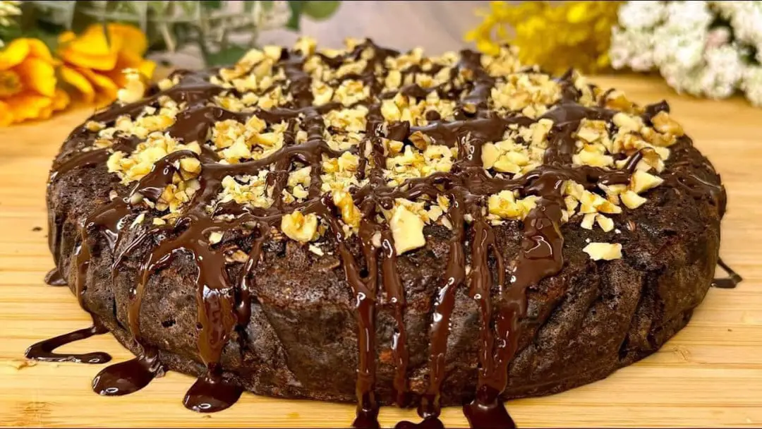Torta di avena e cioccolato