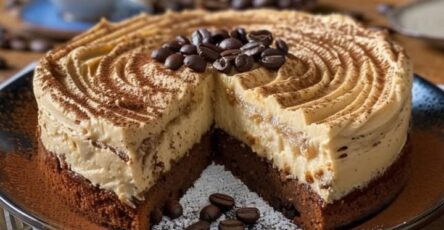 Torta di caffè deliziosa