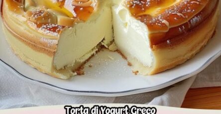Torta di yogurt cremoso
