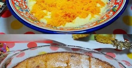 Torta di zucca e semolino