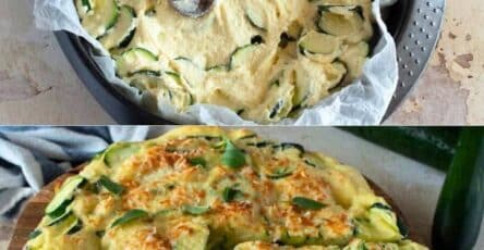 Torta di zucchine e ricotta