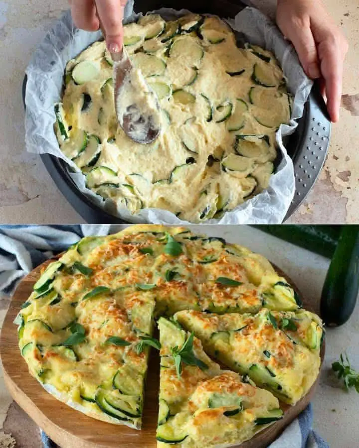 Torta di zucchine e ricotta