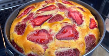 Torta fragole soffice ricetta