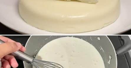 Torta fredda al latte