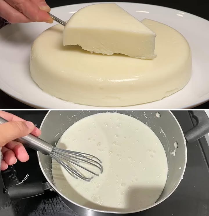 Torta fredda al latte