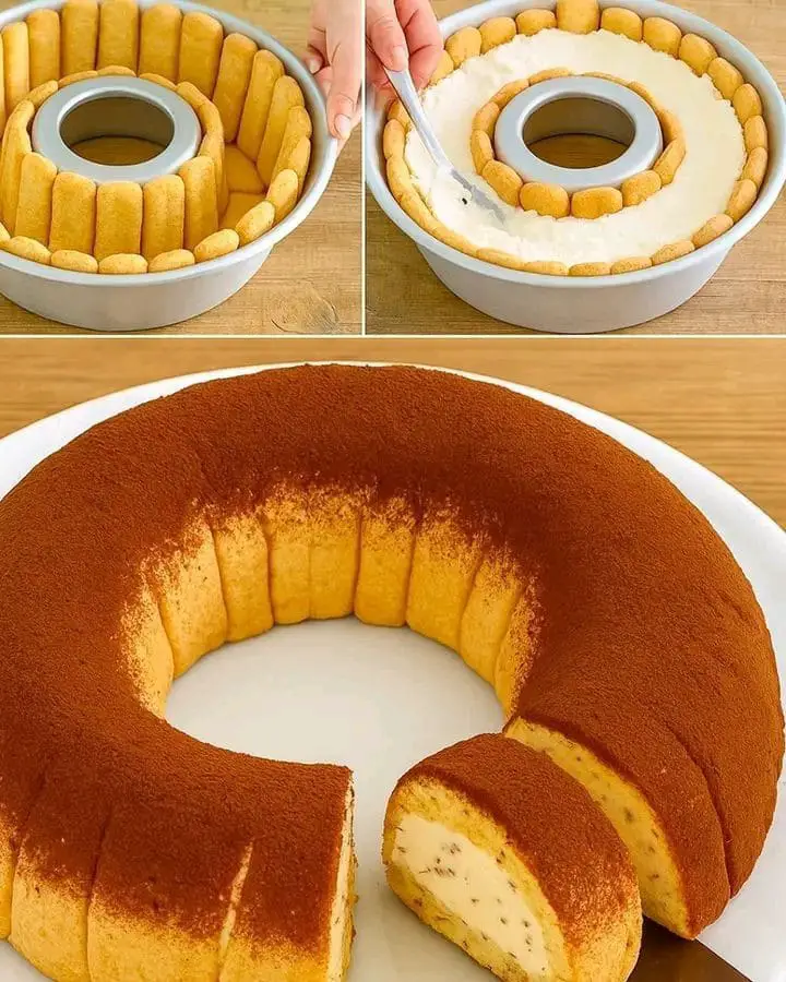 Torta fredda di pavesini