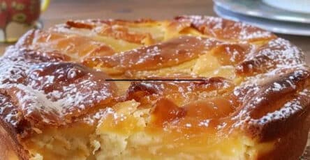 Torta leggera con marmellata