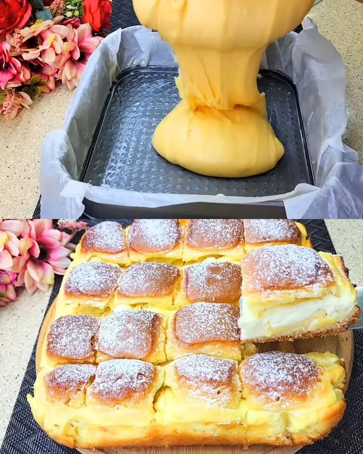Torta mele e crema