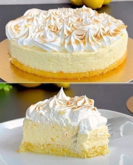 Torta meringata limone facile