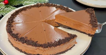 Torta mousse al cioccolato