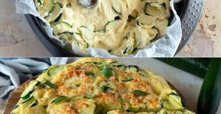 Torta rustica di zucchine