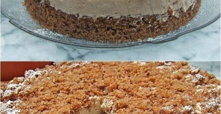 Torta sbriciolata al cappuccino